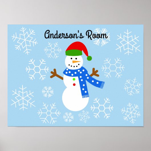 雪だるま#1ポスター ポスター (正面)