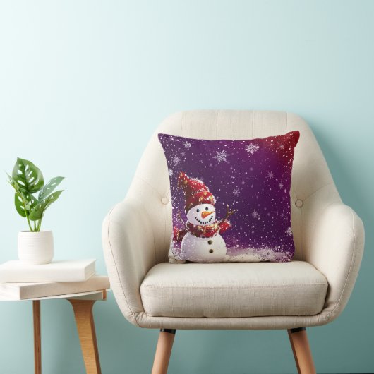 雪だるま#1 クッション (椅子)