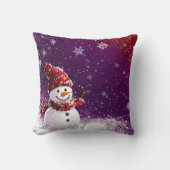 雪だるま#1 クッション (正面)