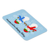 雪だるま#3磁石 マグネット (右側)