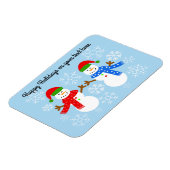 雪だるま#3磁石 マグネット (左側)