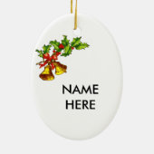 雪だるま#7 セラミックオーナメント (裏面)