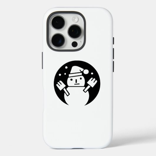 雪だるま Case-Mate iPhoneケース (裏面)
