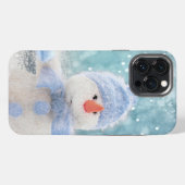 雪だるま iPhoneケース (裏面横)