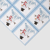 雪だるま: Let It Snowティッシュペーパー 薄葉紙 (詳細)