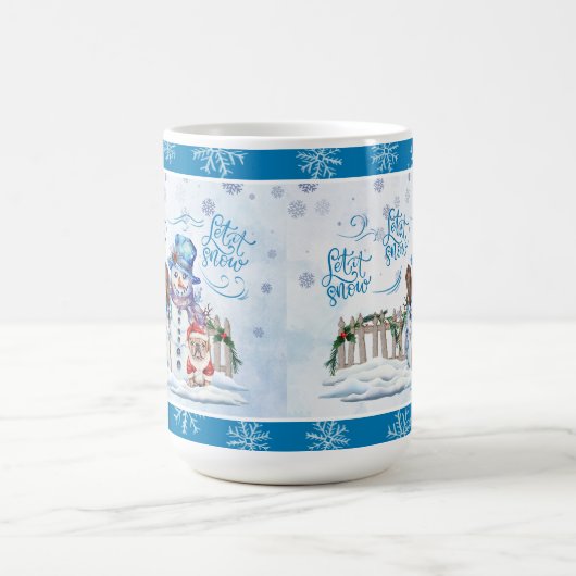 雪だるま | Let it Snow Coffee Mug コーヒーマグカップ (中央)