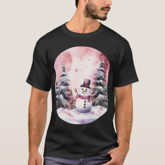 雪だるま Tシャツ
