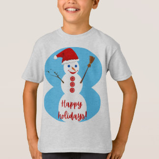 雪だるま Tシャツ