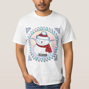 雪だるま Tシャツ