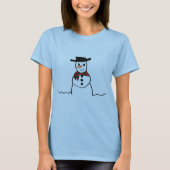 雪だるま Tシャツ (正面)