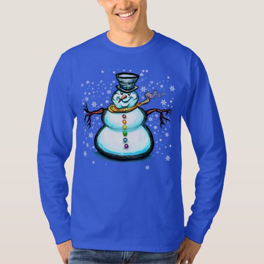 雪だるま Tシャツ (正面)