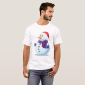雪だるま Tシャツ (正面フル)