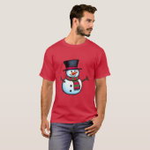 雪だるま Tシャツ (正面フル)