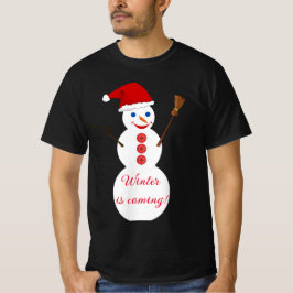 雪だるま Tシャツ