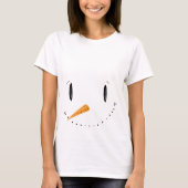 雪だるま Tシャツ (正面)