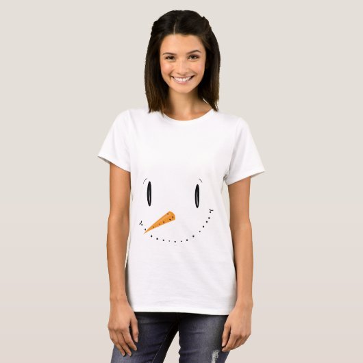 雪だるま Tシャツ (正面フル)