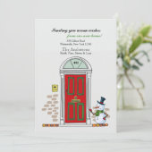 雪だるまAt The Door Winter Moving Announcement シーズンカード (スタンド正面)