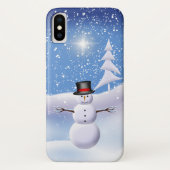 雪だるまiPhoneケース Case-Mate iPhoneケース (裏面)