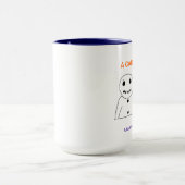 雪だるまMUG マグカップ (中央)