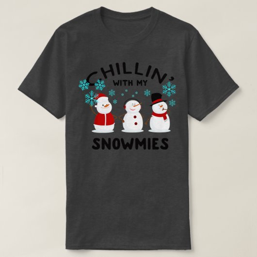 雪だるまTシャツ Tシャツ (デザイン正面)