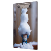 雪だるまVを建てた クリップボード (左)