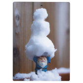 雪だるまVを建てた クリップボード (裏面)