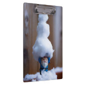 雪だるまVを建てた クリップボード (右)