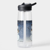 雪だるまw/BG – ウォーターボトル (左面)