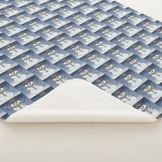 雪だるまw/BG – シェルパブランケット (3/4)