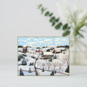 雪だ ポストカード (スタンド正面)