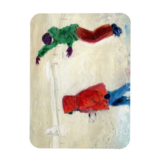 雪だ！2014 マグネット (縦)