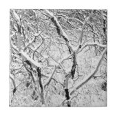 雪で家に帰る タイル (正面)