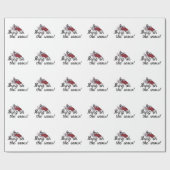 雪で持って来て下さい ラッピングペーパー (フラット)