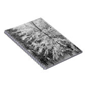 雪で縁取られた楓 ノートブック (右側)