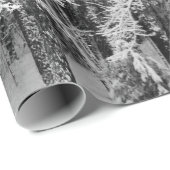 雪で縁取られた楓 ラッピングペーパー (ロールコーナー)