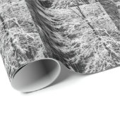 雪で縁取られた楓 ラッピングペーパー (ロールコーナー)