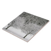 雪で覆われた景色 タイル (側面)