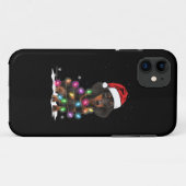 雪で飾られたクリスマスライト Case-Mate iPhoneケース (裏面(横))