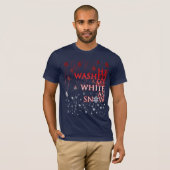 雪として白 Tシャツ (正面フル)