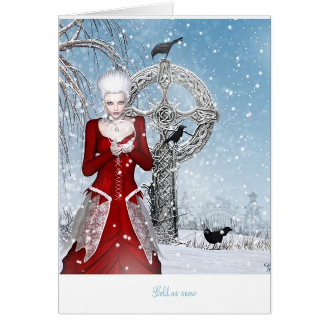 雪として風邪 (正面)