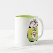 雪とココアマグ ツートーンマグカップ (正面右)