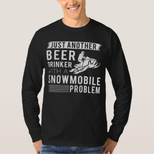 雪とスピリッツ:S付きビールの飲み物の他に類を見ない Tシャツ