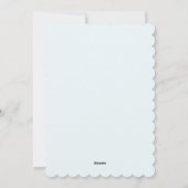 雪と冬のイルミネーション シーズンカード (裏面)