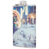 雪と冬の光 フラスク (左)