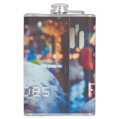 雪と冬の光 フラスク (裏面)