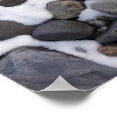 雪と岩、レイニエ山国立公園2 ポスター (角)