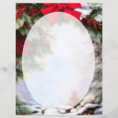 雪と果実はクリスマスをアーチ (正面)
