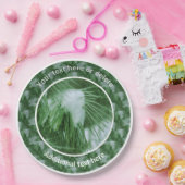 雪と氷のパーティーに針を打つパーソナライズされた ペーパープレート (パーティー)