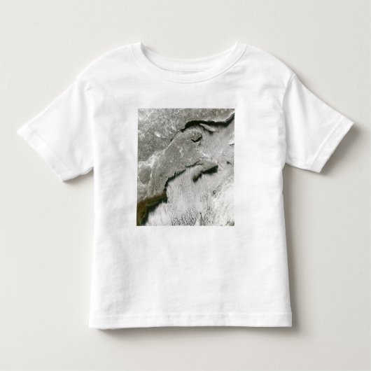 雪と雲の通り トドラーTシャツ (正面)