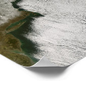 雪と雲の通り ポスター (角)